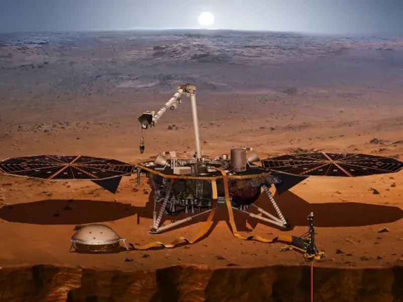 Sonda Insight a ajuns luni pe Marte