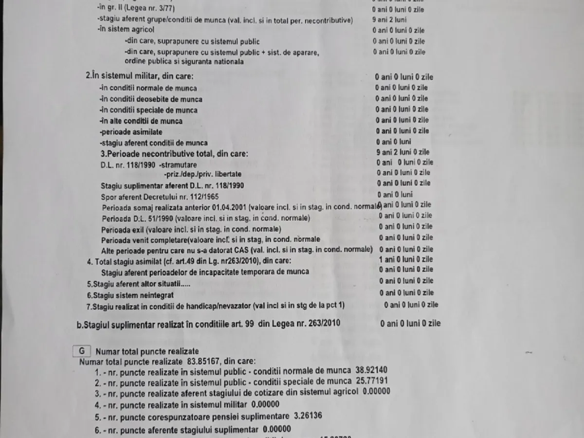 Calcul pensie - Foto: Casa de Pensii