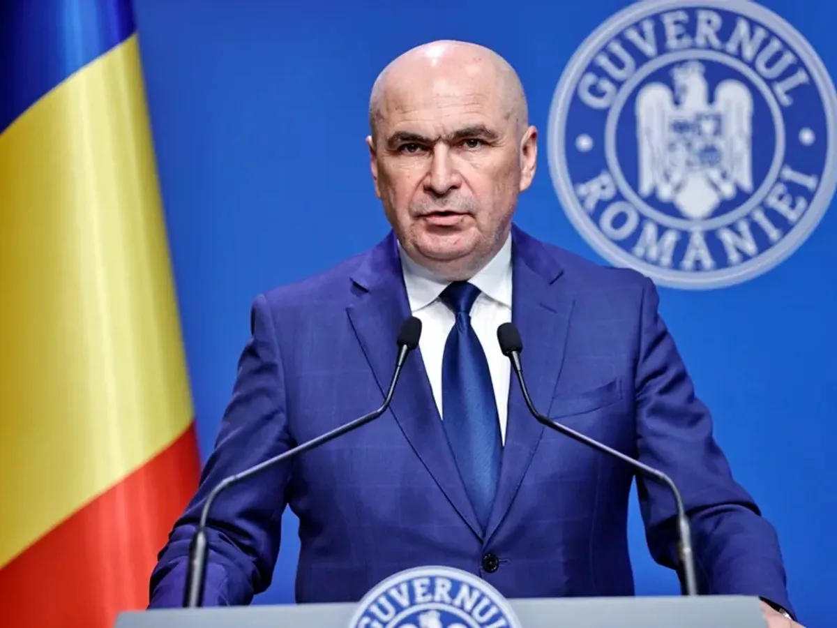 Premierul interimar, Ilie Bolojan - Foto: Gov.ro