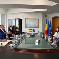 Președintele CCIR, Mihai Daraban, a avut o întrevedere oficială cu E.S. Alison Duncan, Ambasador Extraordinar și Plenipotențiar al Australiei în România Foto: CCIR