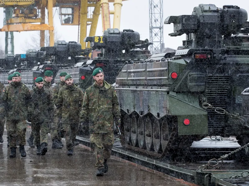 Lituania construiește rapid un oraș militar pentru soldații germani la granița cu Belarus - Foto: Profimedia Images (imagine cu rol ilustrativ)