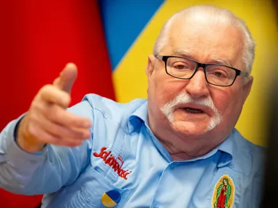 Laureatul Premiului Nobel pentru Pace 1993, polonezul Lech Walesa - Foto: Profimedia Images