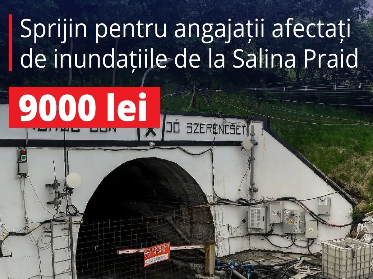 ajutor angajați salină foto: facebool/Ministerul muncii
