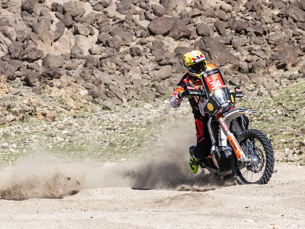 Mani Gyenes, Dakar 2026 - Foto: Facebook / Emanuel Gyenes - Mani