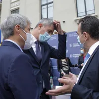 Dan Barna, împreună cu Dacian Cioloș și Ludovic Orban, Sursa foto: Inquam Photos / Octav Ganea