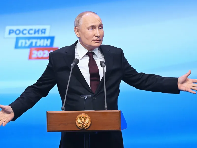 Putin, felicitat de cei mai duri dictatori ai lumii pentru victoria în alegeri - Foto: Profimedia images