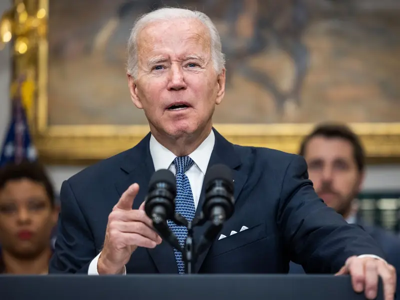 Joe Biden avertizează Rusia că utilizarea unei arme nucleare ar fi o „greşeală enorm de gravă" - FOTO: Profimedia