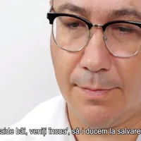 Ponta uitându-se spre Colectiv