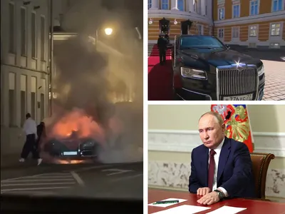 Tentativă de asasinat la adresa lui Putin. Limuzina prezidențială a explodat lângă sediul FSB - Foto: Profimedia images