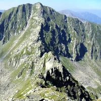 Custura Sărății, zona în care s-a blocat turistul//  Foto: Vasile Bouaru