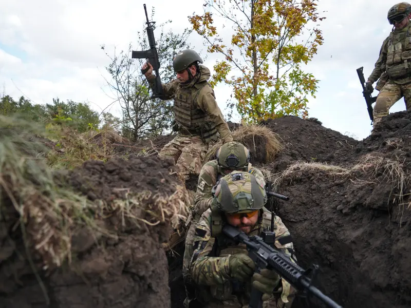 Patru soldați ucraineni au oprit trei unități de infanterie blindată rusești la Robotine - Foto: front_ukrainian (imagine cu caracter ilustrativ)