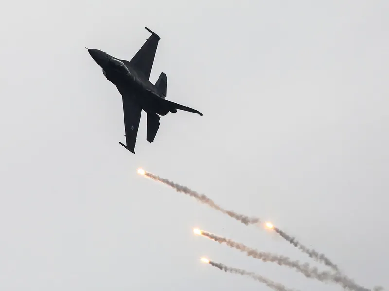 Ucraina nu mai primește avioane F-16 pentru că nu are piloți. Pregătirea se făcea în România - Foto: Profimedia Images (imagine cu caracter ilustrativ)