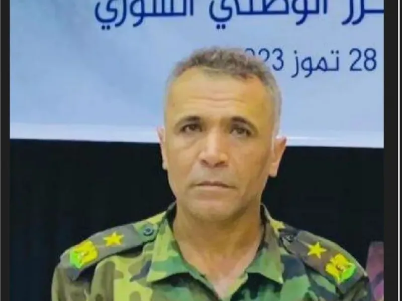 Purtătorul de cuvânt al Consiliului Militar de Tranziție, locotenent colonel Ahmed Khaled Al-Qanatri - Foto: Newsweek.ro