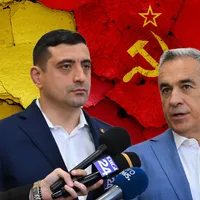 George Simion și Călin Georgescu, front comun la distrugerea României și destabilizarea UE și NATO - Foto: Colaj Newsweek - Profimedia images