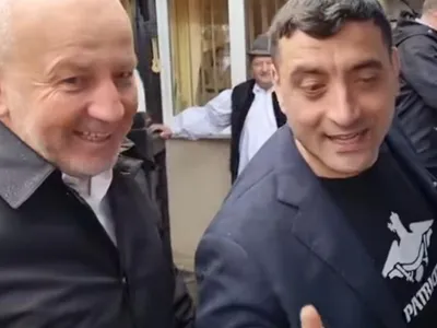 George Simion și primarul PSD de Baia mare Dăncuș Ioan - Foto: FB / Aurora Danciu