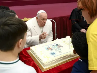 Papa Francisc a împlinit 87 de ani Foto: Profiemdia Images