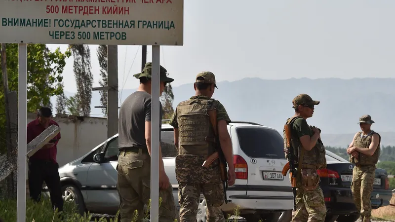 Trupe defrontieră kârkâze/foto: Profimedia Images
