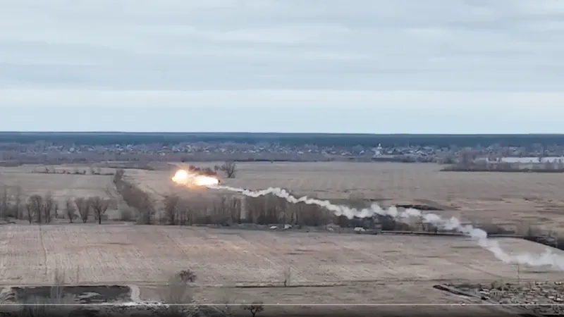 Un elicopter rusesc este doborât de o rachetă ucraineană