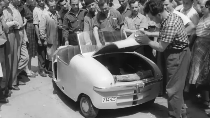 Prototipul de microcar dezvoltat de Radu Manicatide. - Foto: Facebook/TopGear România