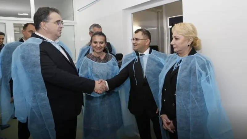 Constantin Mindrilă, Marian Oprișan și Viorica Dăncilă, în 2019 Foto: Guvernul României