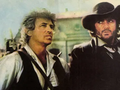 Szobi Cseh și Florin Piersic - Foto: Facebook  / Studiourile Buftea