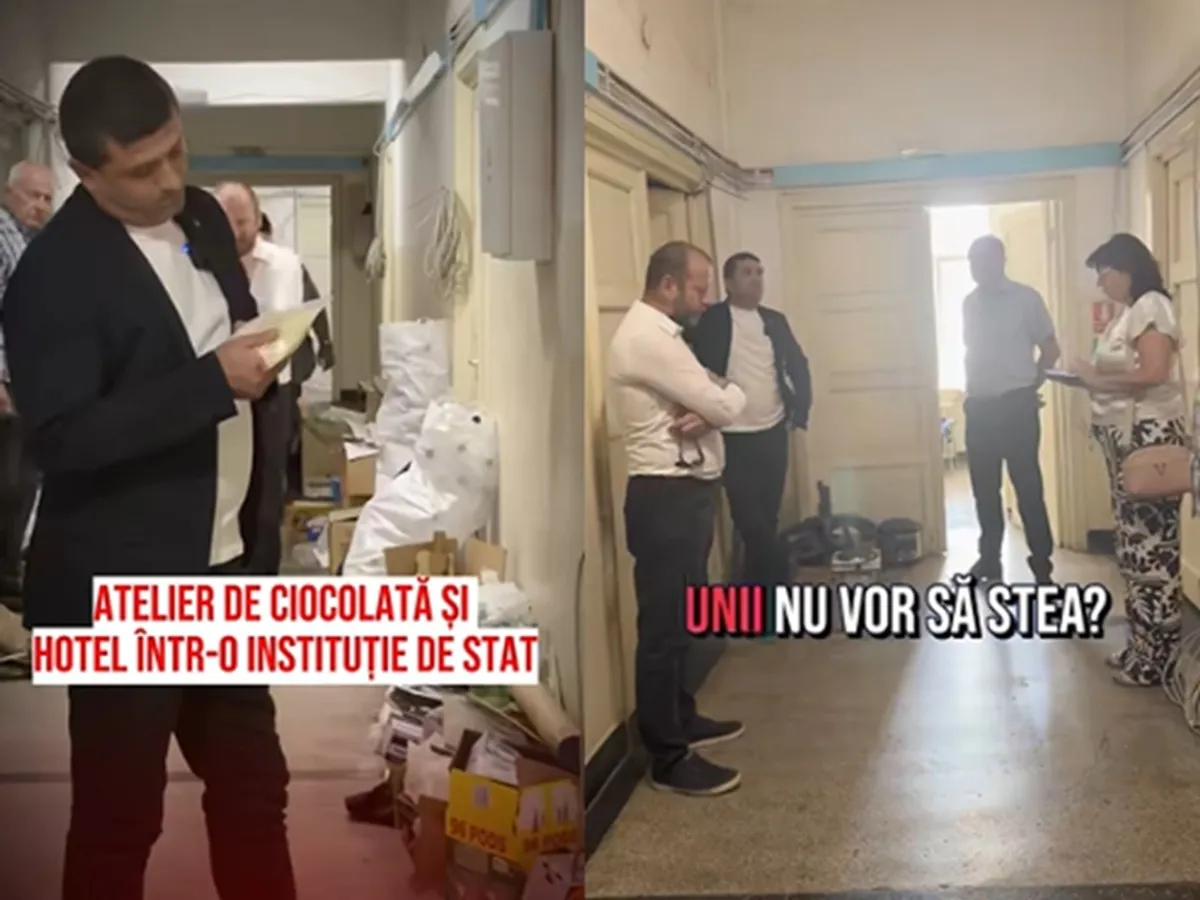 laborator clandestin de ciocolată - Foto: captură facebook