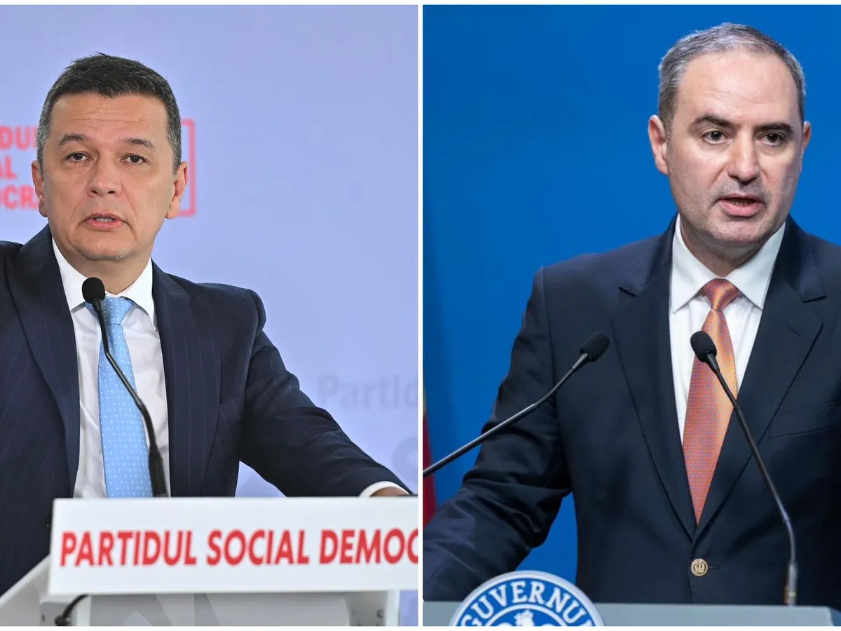 Sorin Grindeanu și Alexandru Nazare Foto: Agerpres / Guvernul României