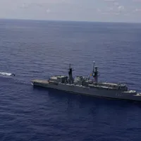 Căutările marinarului român dispărut de pe fregata „Regele Ferdinand” s-au încheiat, dar fără succes - FOTO: Forțele Navale Române
