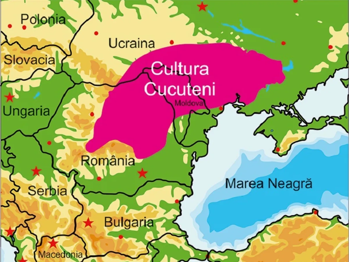 areal cultura cucuteni
