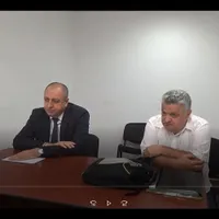 Gen. Marian Hăpău (stânga) și col. (r) Doru Paraschiv, la confruntarea de la DIICOT