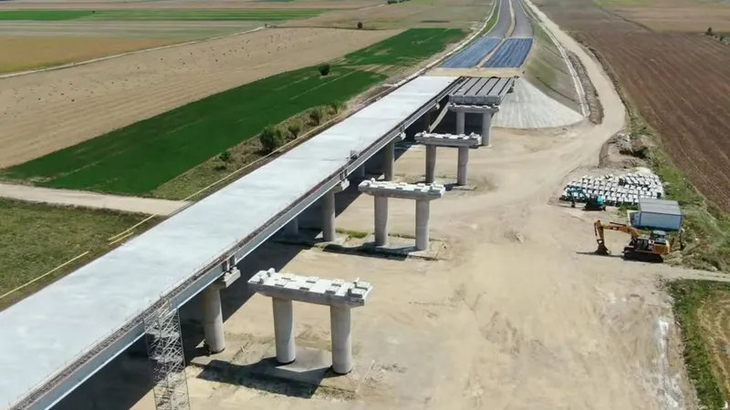 Promisiune, pentru șoferi! „Ciotul” Bragadiru – A1 al Autostrăzii Bucureștiului, gata în 2024 - Foto: captură video