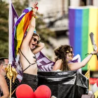 Evenimentul EuroPride are loc în mai multe orașe din întreaga lume. În imagine, parada care s-a desfășurat la Stockholm, în anul 2018 - Foto: Profimedia Images
