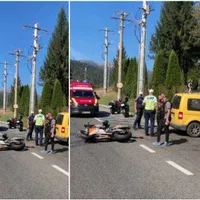 Tragedie pe DN 1: Motociclist în stare gravă după un accident la Sinaia, intervenție elicopter SMURD - FOTO: ISU Prahova(imagine cu rol ilustrativ)