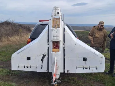Drona căzută în Republica Moldova - Foto: Poliția Republicii Moldova