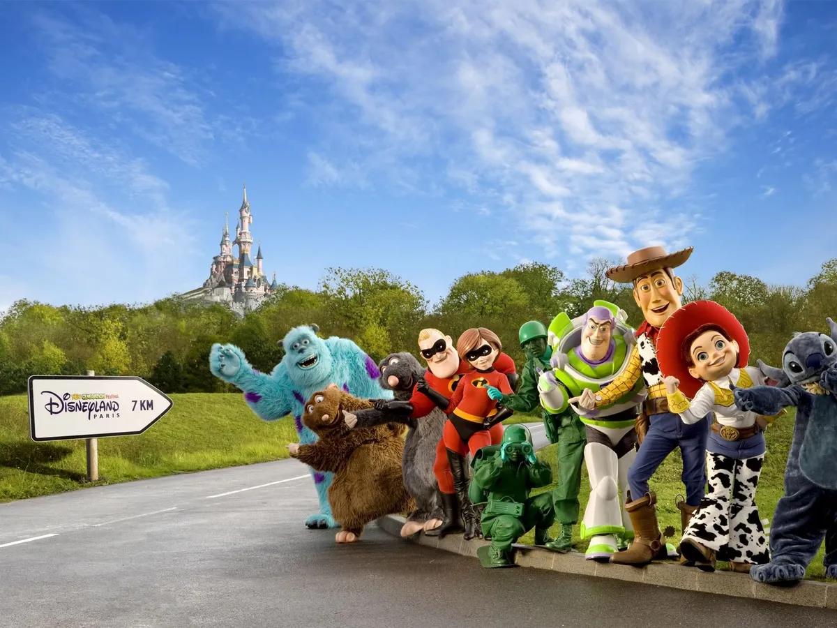 Parcul tematic Disney situat la limita „Orașului luminilor”, Paris, este cel mai vizitat din Europa.