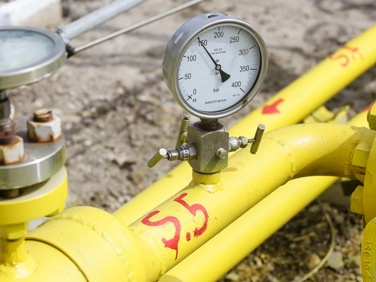 Caragele, Buzău. Romgaz exploatează cel mai mare zăcământ onshore de gaz metan - Foto:: INQUAM PHOTOS/Adel Al-Haddad