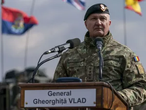 Generalul Vlad Gheorghiţă, în Poligonul Smârdan - Foto: INQUAM PHOTOS/Pană Tudor