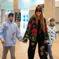Shakira alături de copiii ei-Foto Profimedia Images