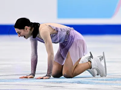 Ropote de aplauze! Românca Julia Sauter a izbucnit în lacrimi, la finalul programului liber de la Europenele de patinaj artistic