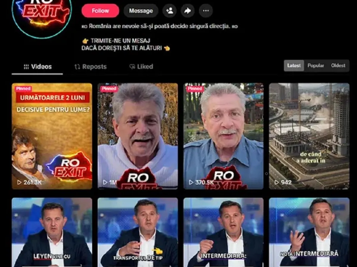 Campania Ro-Exit - Foto: Captura Tik Tok