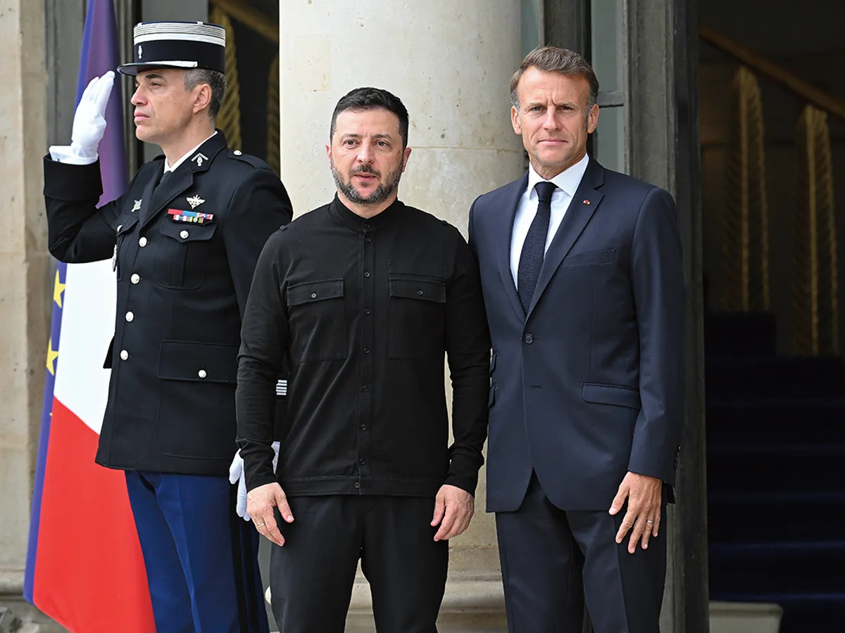 Aliații din „Coaliția Voluntarilor“ au transmis, la Paris, un nou mesaj de sprijin pentru Ucraina, imediat după parada militară de la Beijing, și au pus bazele viitoarei forțe de garantare a păcii - Foto: Profimedia Images