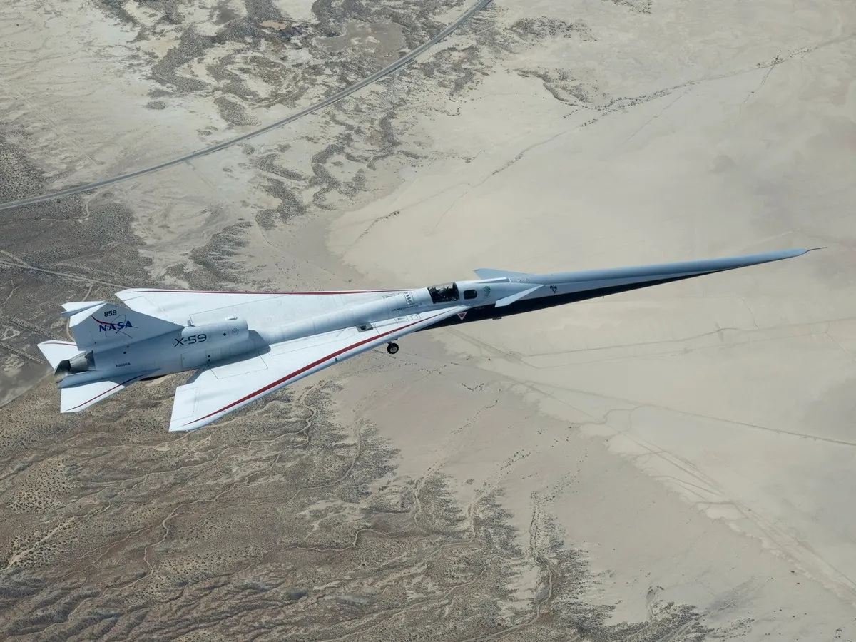 X-59  are un bot de 14 metri - Foto: Profimedia Images