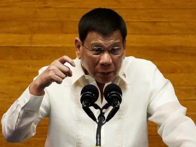 Preşedintele filipinez Duterte ordonă arestarea nevaccinaţilor care nu respectă carantinarea/FOTO: Reuters.com