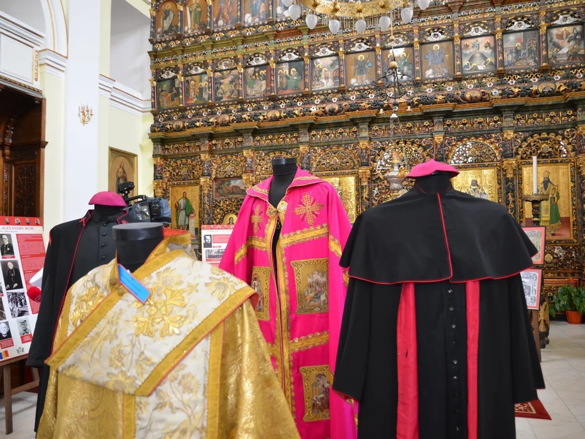 Expoziție cu obiecte ale episcopilor martiri, la Blaj. Facebook E-communio