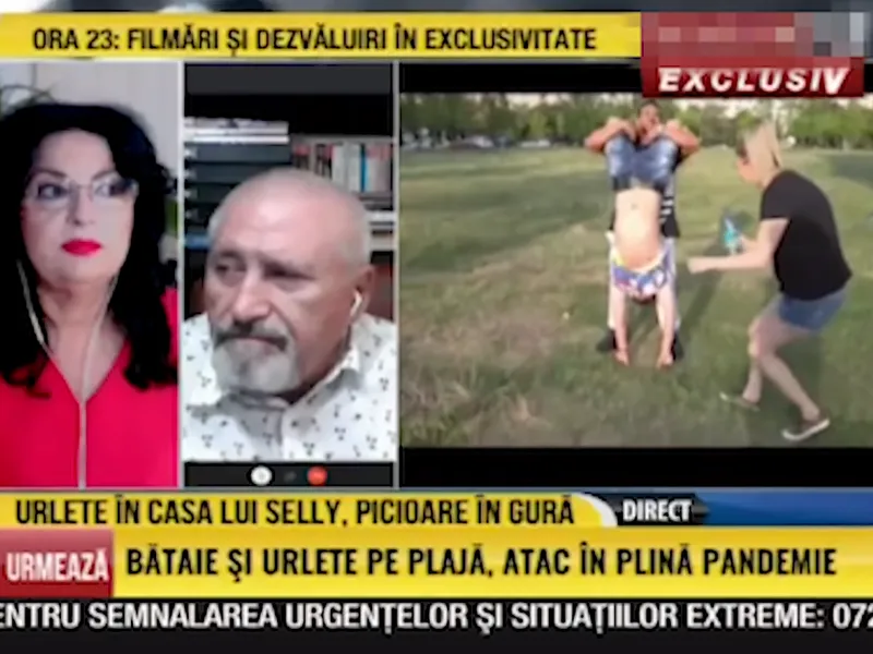 România TV a fost amendată și pentru titlurile mincinoase de pe ecran Foto: captura RTV