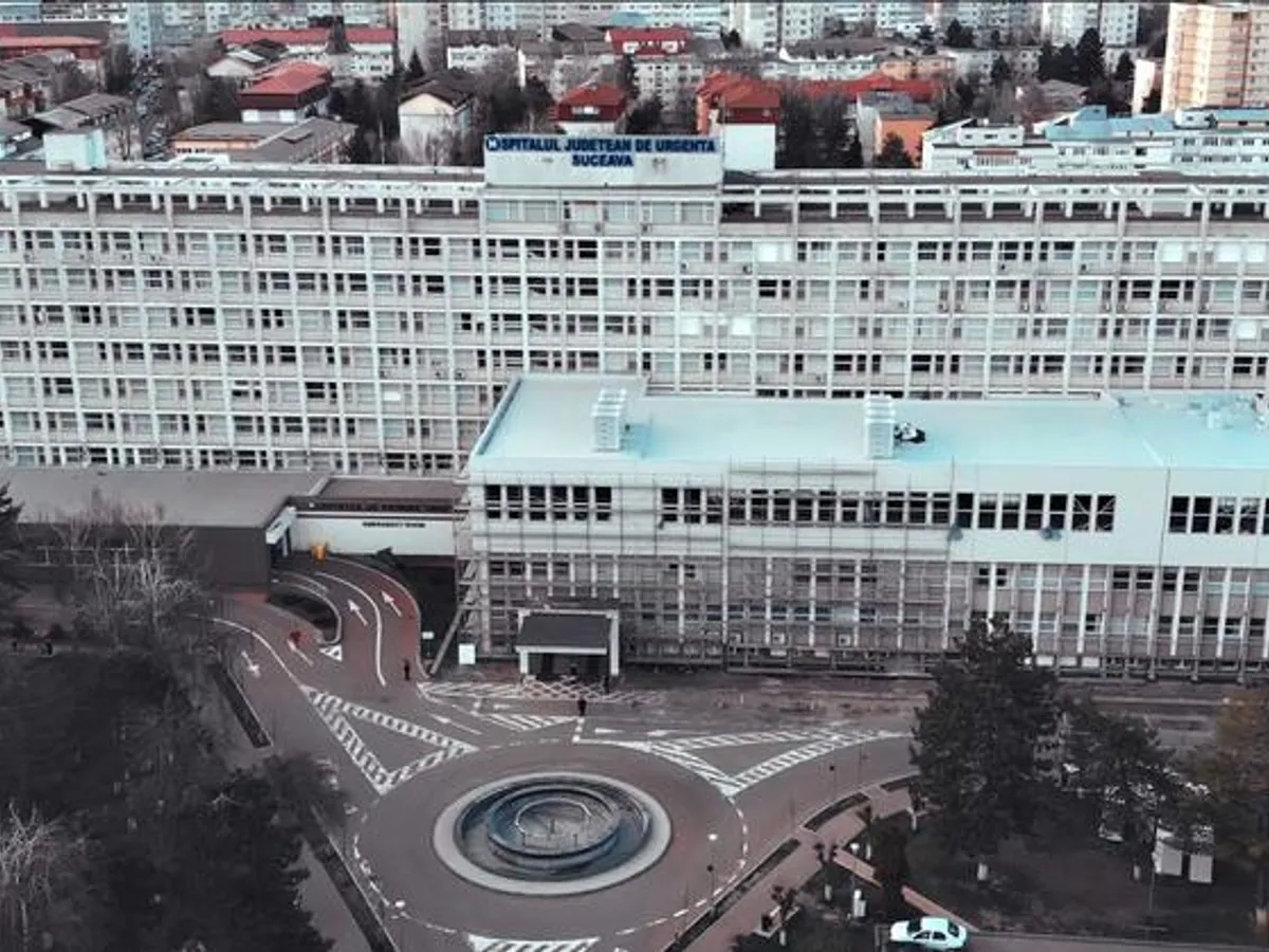 Spitalul Județean Suceava/FOTO: youtube.com