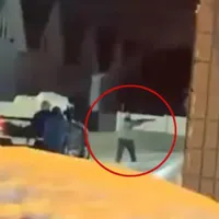 Un bărbat deschide focul asupra unui hoț care încerca să jefuiască un magazin în plin viscol - FOTO: Twitter/Tr00peRR