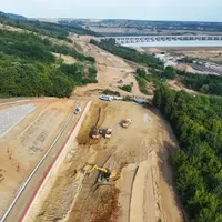 „Blestemul” de pe Autostrada Transilvania, terminat la 22 de ani de la prima lopată dată de Bechtel? - Foto: Facebook / Asociația Pro Infrastructură