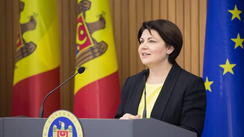 Natalia Gavriliță, în vizită oficială la București. FOTO: Facebook