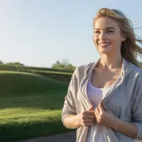 Tânără sănătoasă în natură - Foto. Freepik